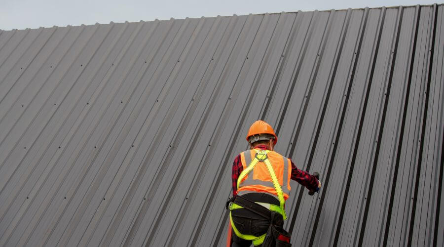Professional metal roof installation services in Ramer, TN